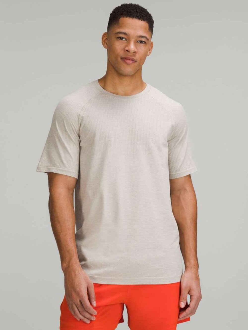 Lululemon Men's Metal Vent Tech Short-Sleeve Shirt - Raw Linen